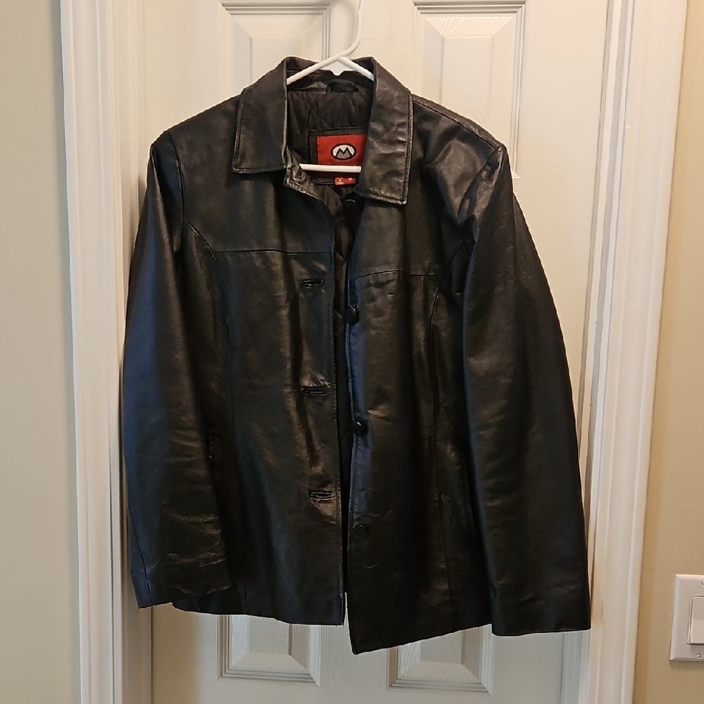 Classic Black Leather Jacket - Just In Thime For Gift-Giving Season!
